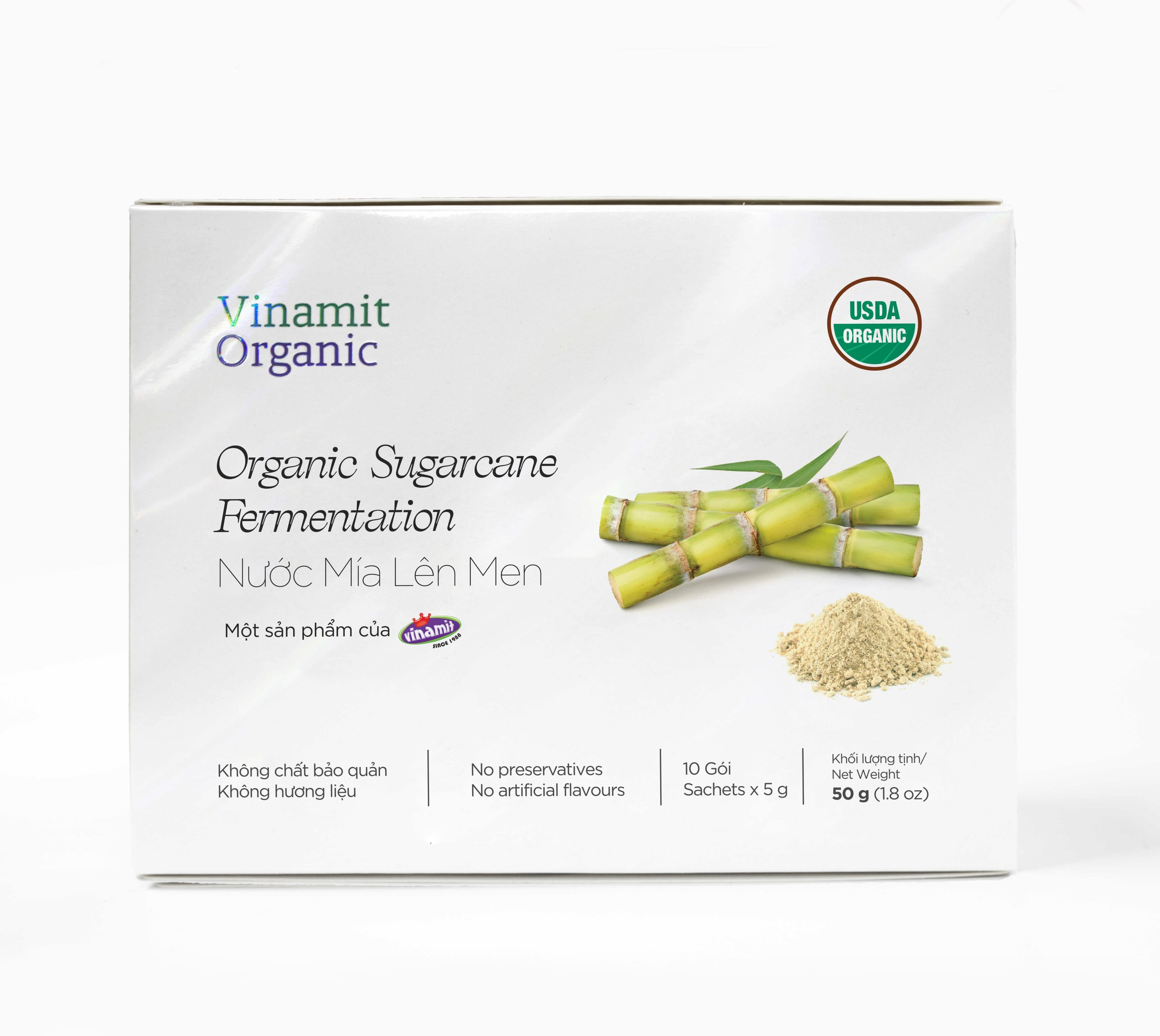 Organic fermentation cane juice