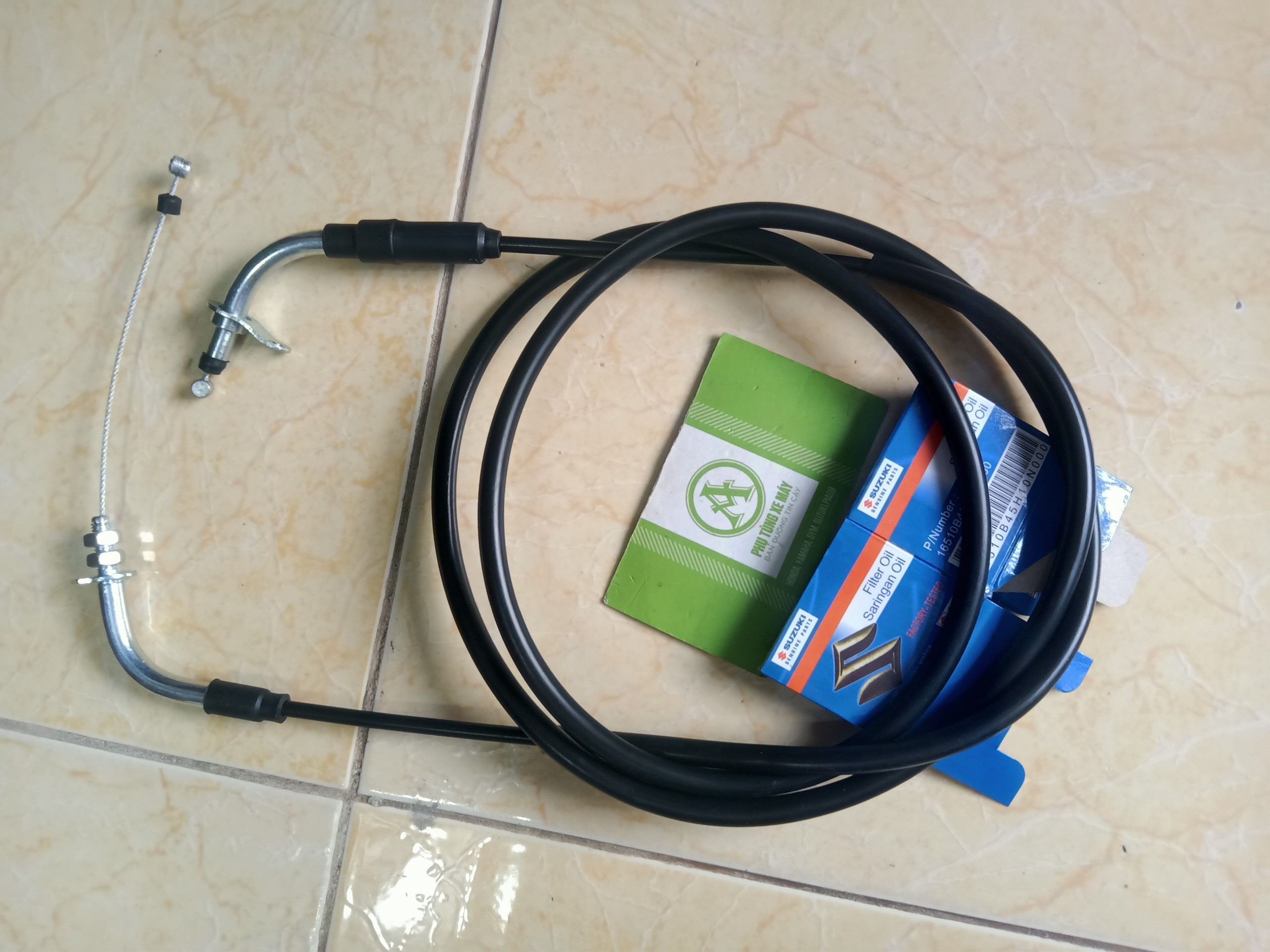 Dây ga xe tay ga SUZUKI HAYATE loại 1 165cm