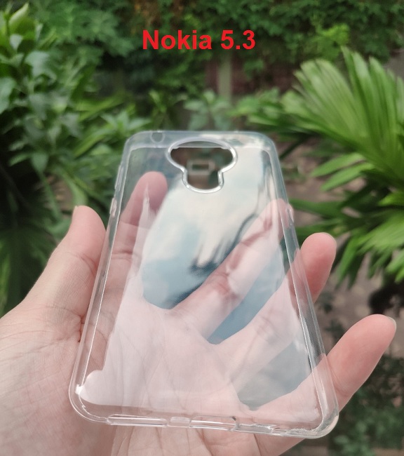 Ốp dẻo trong suốt Nokia 5.3 (Loại đẹp)