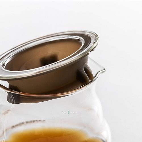 Glass Jar for Storing Cafede Kona Coffee