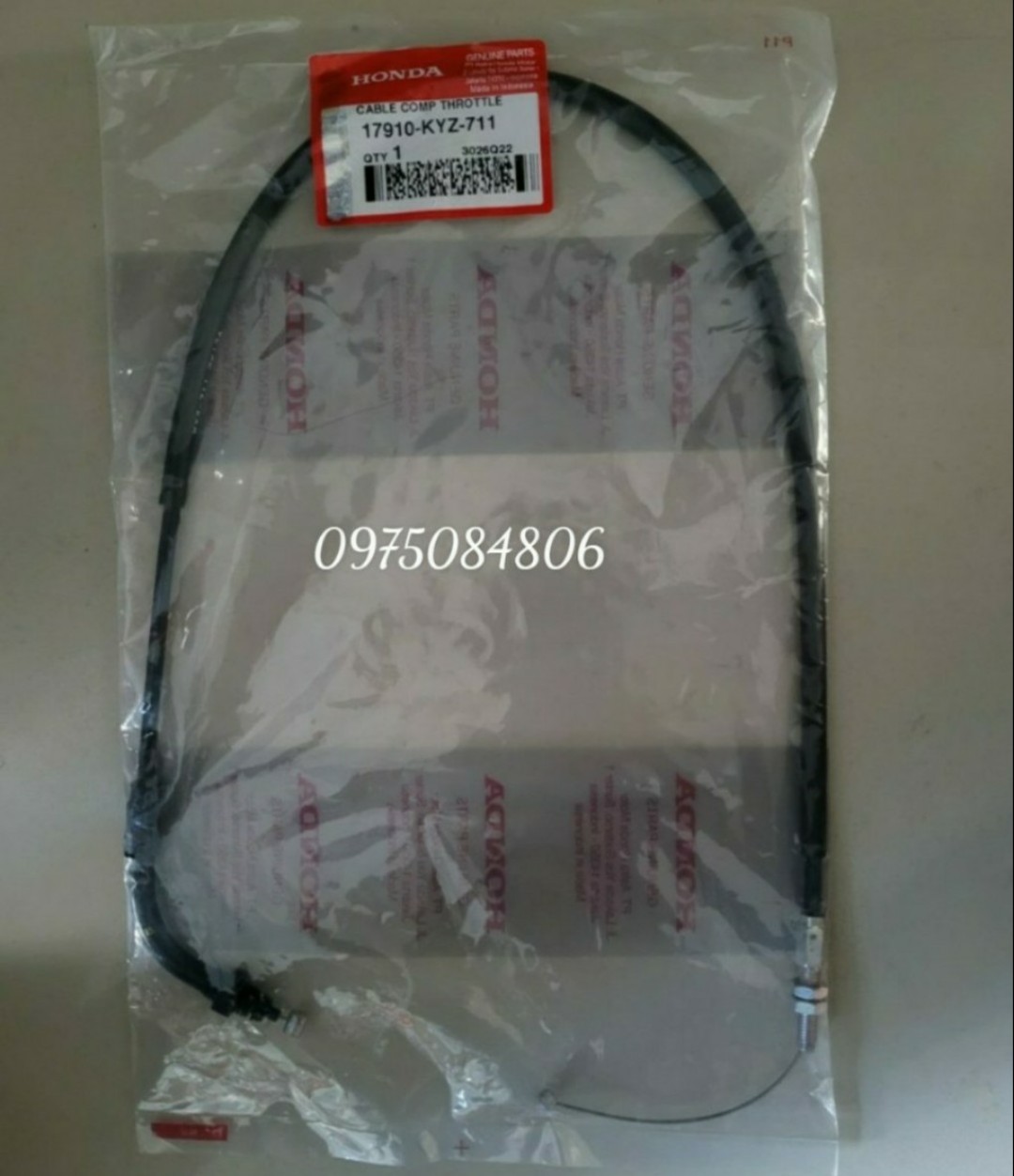 Dây ga xe Wave, Future 2, Future neo Fu mập 125 nhập khẩu indo