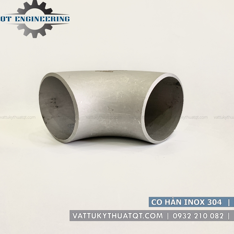 Co Hàn 90 Độ Inox 304 - SCH10 | VATTUKYTHUATQT.COM