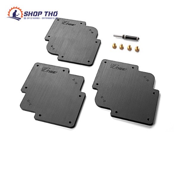 Bộ cữ bo góc 3 miếng kèm mũi phay Wnew
