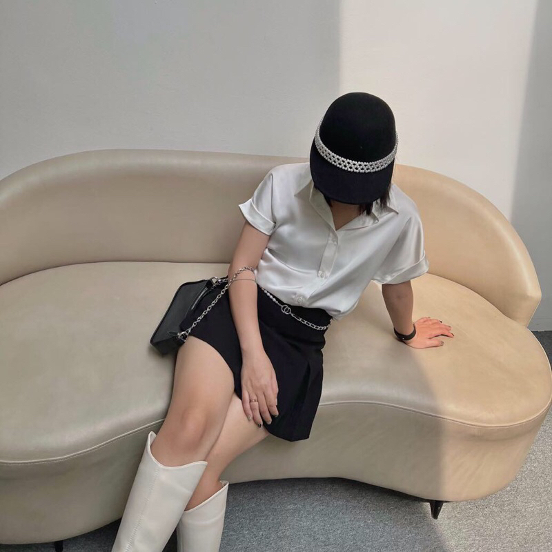 Áo sơmi lụa cánh dơi SATHY cao cấp ( Celay shirt)