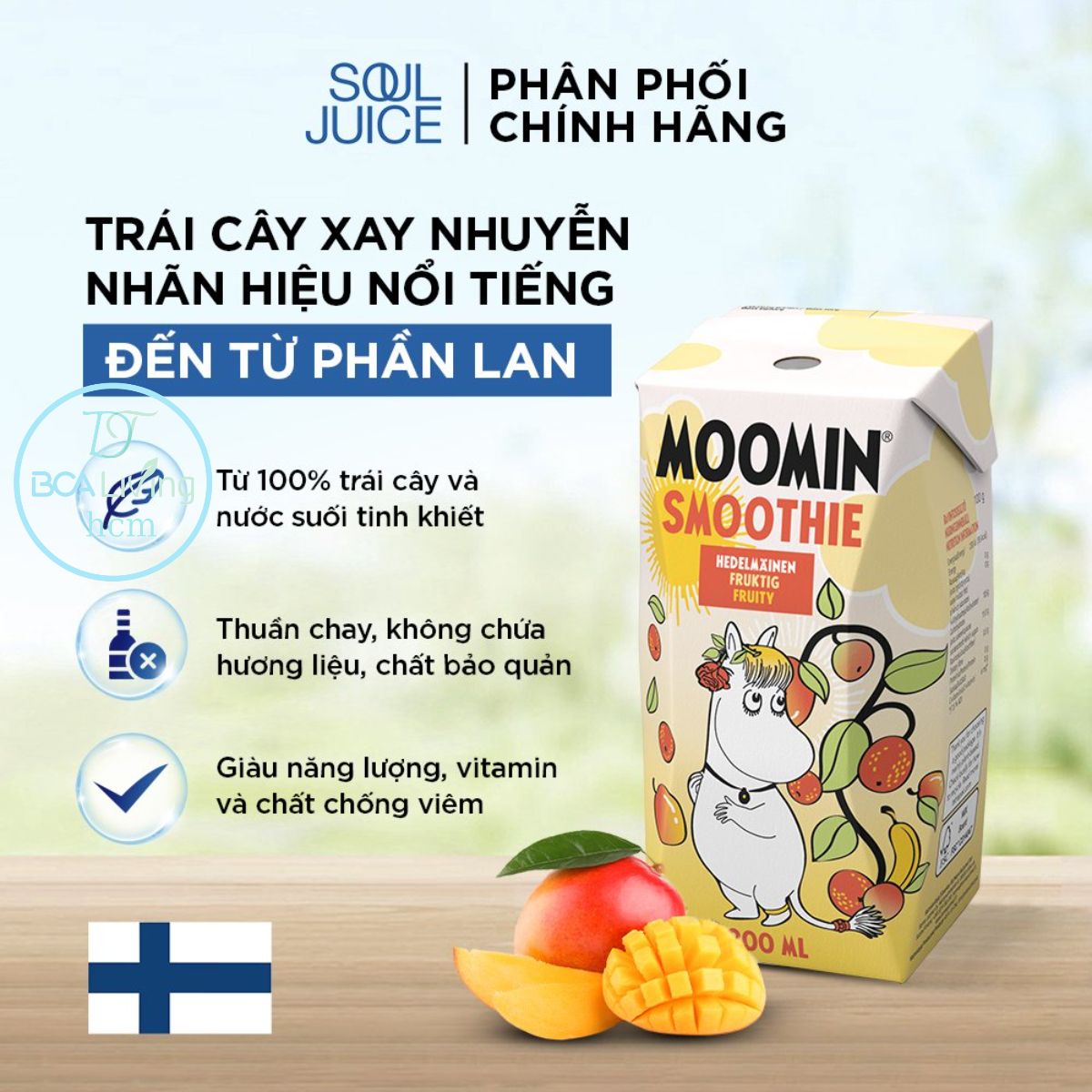 Nước ép Việt quất rừng từ trái cây thật và nước suối tinh khiết bcalivinghcm Bonne Premium Bilberry SOUL JUICEthơm ngon nhiều vị ngon