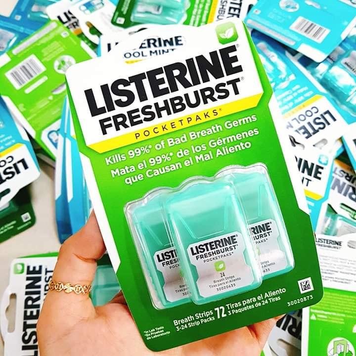 MIẾNG NGẬM THƠM MIỆNG, DIỆT KHUẨN LISTERINE