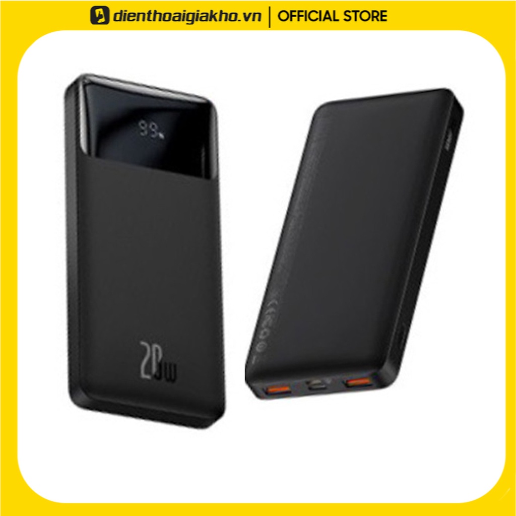 BÁO GIÁ SẠC DỰ PHÒNG XIAOMI MI POWER BANK 2S | Shopee Lazada Sendo Tiki mới nhất 76 Sạc Dự Phòng Baseus 20W Bipow Digital Display Power Bank 10.000mAh - Black - Hàng chính hãng