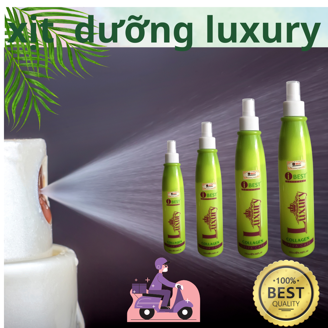 Xịt dưỡng iBest Luxury Collagen 280ml