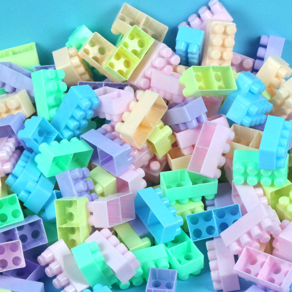 Lego to có bánh xe 170- 350 chi tiết - Lego nhiều màu sắc xếp hình sáng tạo cho bé - Smart Baby
