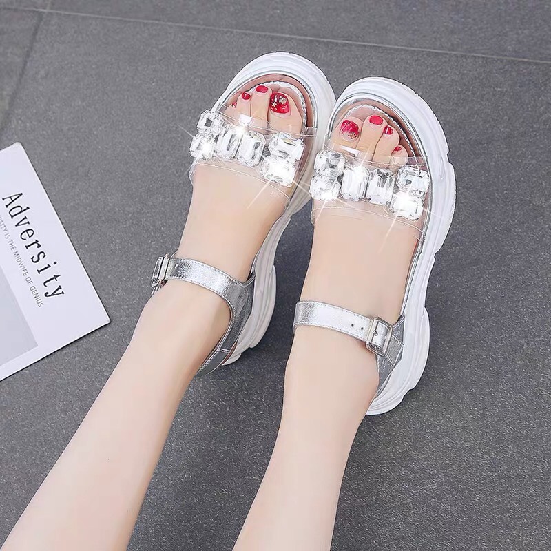 SANDAL  NỮ ĐÍNH ĐÁ THỜI TRANG SIÊU ĐẸP
