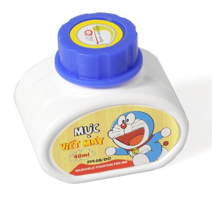 Mực bút máy Doraemon Điểm 10 TP-FPI08/DO  Xanh - Tím