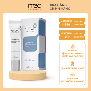 Kem dưỡng môi căng bóng Neova Cu3 Intensive Lip Repair 14g - Mecskincare thumbnail