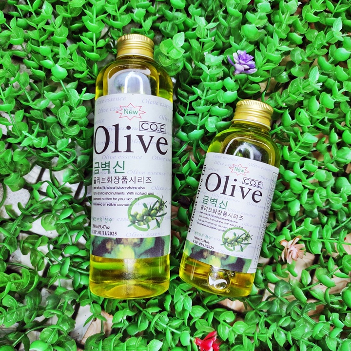 Tinh dầu massage olive hàn quốc 280ml - dưỡng ẩm da & giúp da săn chắc
