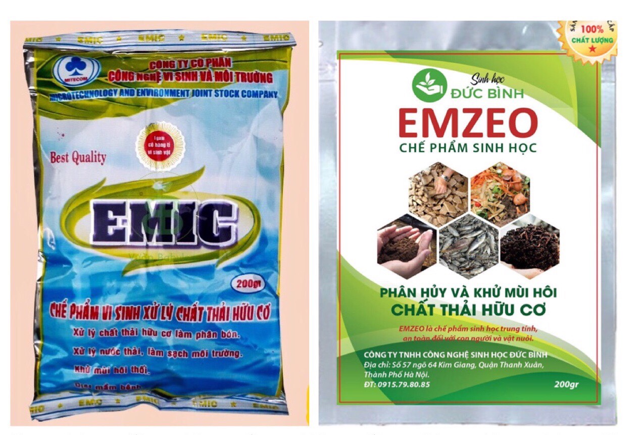 COMBO Ủ PHÂN ĐẬU TƯƠNG(15KG) VỚI CHẾ PHẨM EMIC