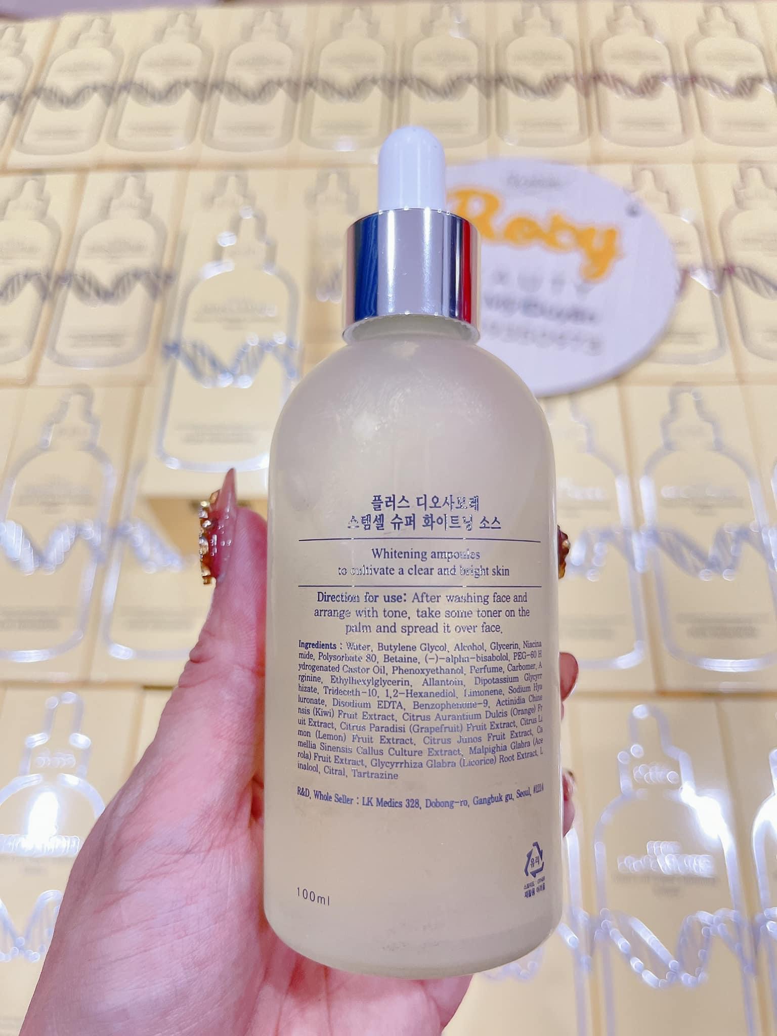 [HCM]Tinh Chất Tế Bào Gốc Trắng Da Plus Diosamore