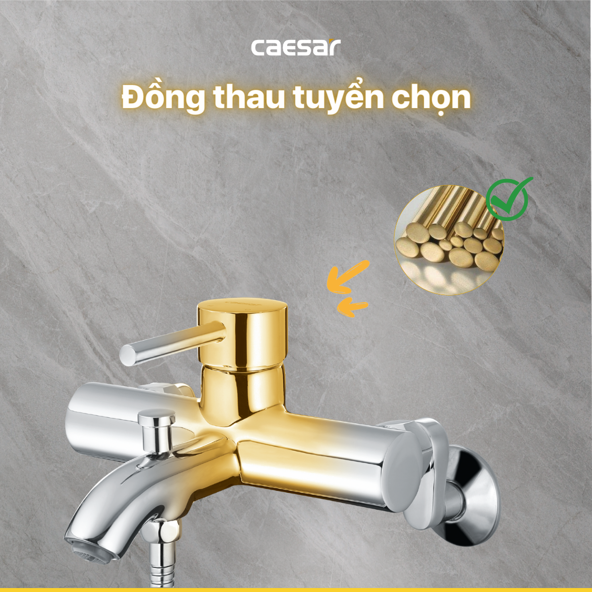 Vòi Sen Nóng Lạnh - S523C