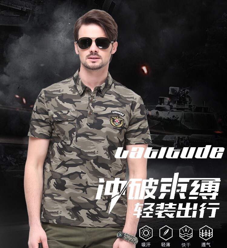 (Video/ ảnh thật) [HCM] Áo thun rằn ri nam cổ bẻ nhập khẩu cao cấp từ 50kg đến 90kg