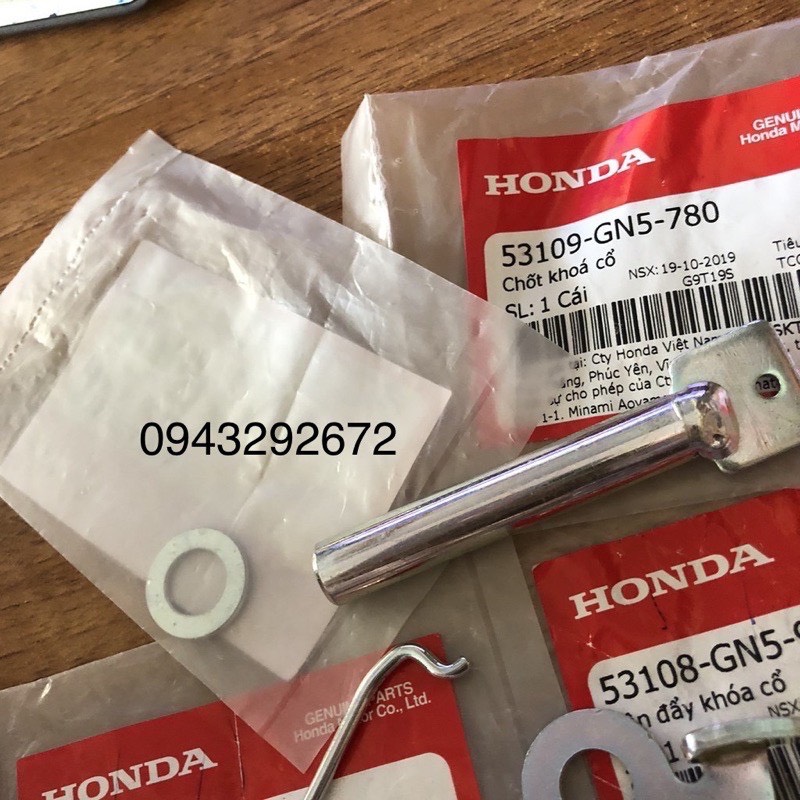 Bộ ốc chốt cổ xe Dream Honda