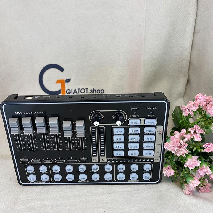 Sound card thu âm Live stream H9 có kết nối Bluetooth