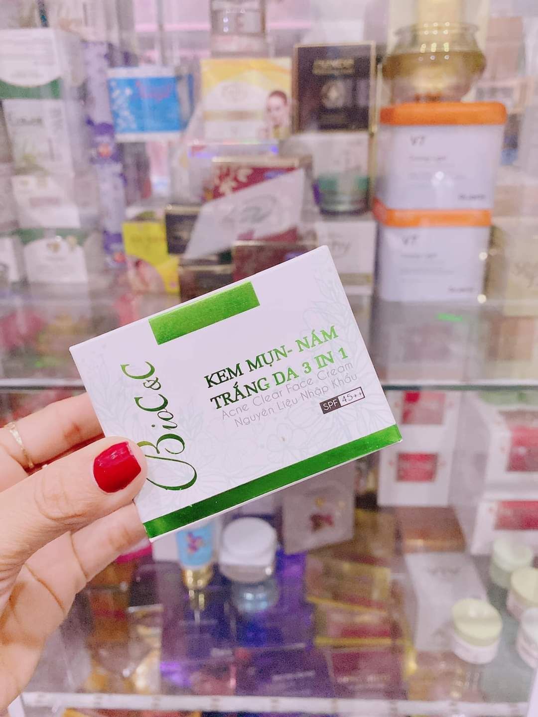 Kem Bioc&c mụn nám trắng da 3in1 15g