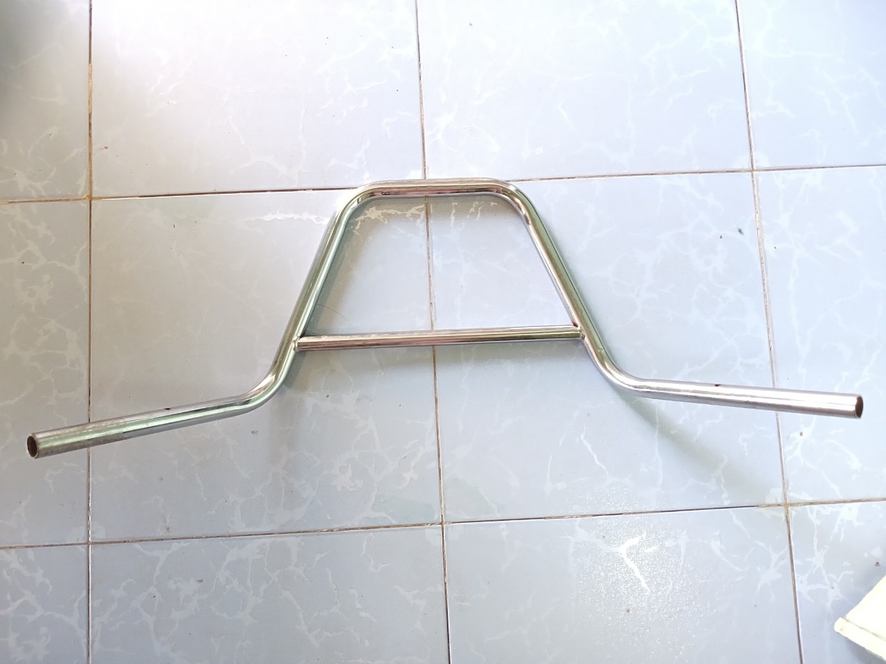 Ghi đông xe ba bánh inox