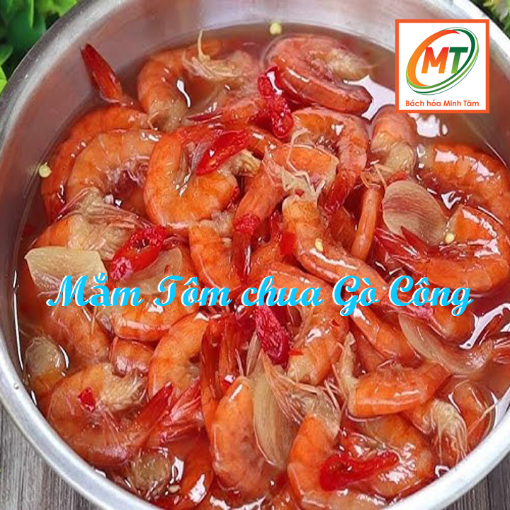 Mắm tôm chua nguyên chất Loại 1 _ Đặc sản vùng biển Gò Công (450g)