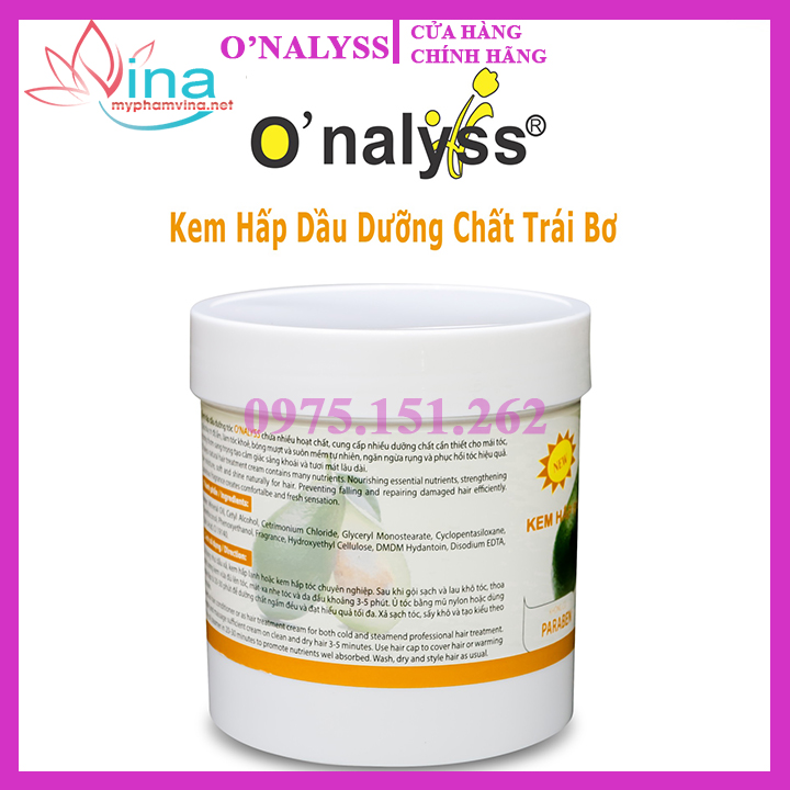 [HCM]Hấp dầu quả bơ onalyss 1000ml