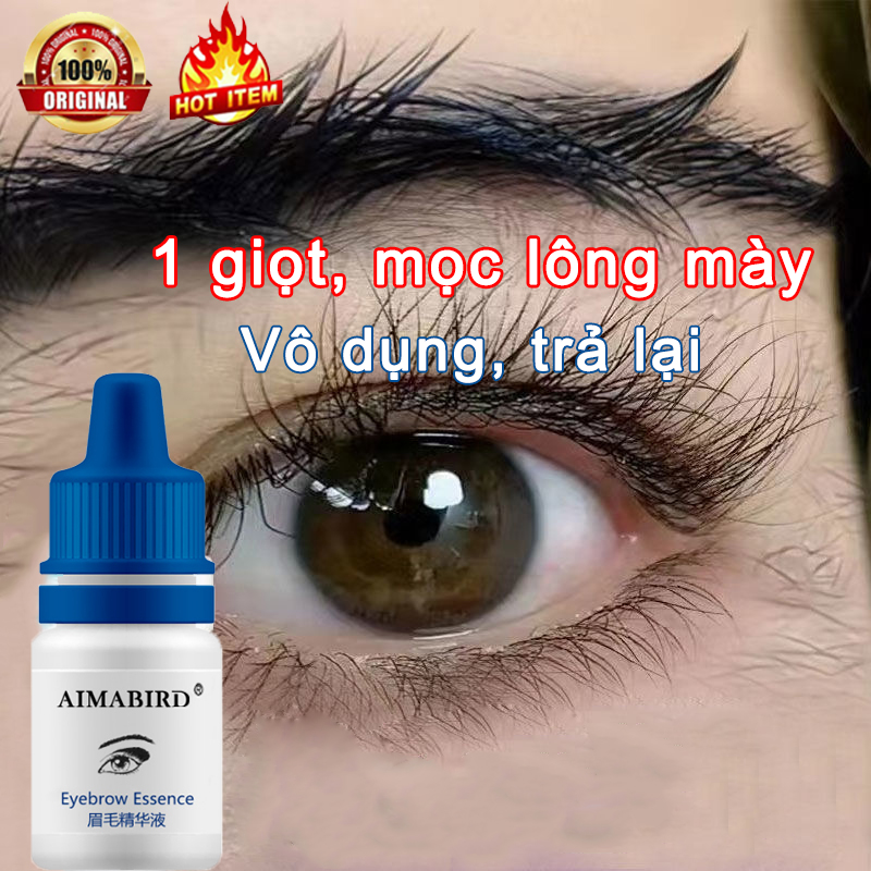 Serum dưỡng mày Serum Kích Thích Mọc Râu Mọc Lông Mi Mọc Lông Mày 3ml giúp lông mày dày đẹp tự nhiên sau，Thúc đẩy sự phát triển dày và nhanh chóng của lông mi, lông mày và chân tóc