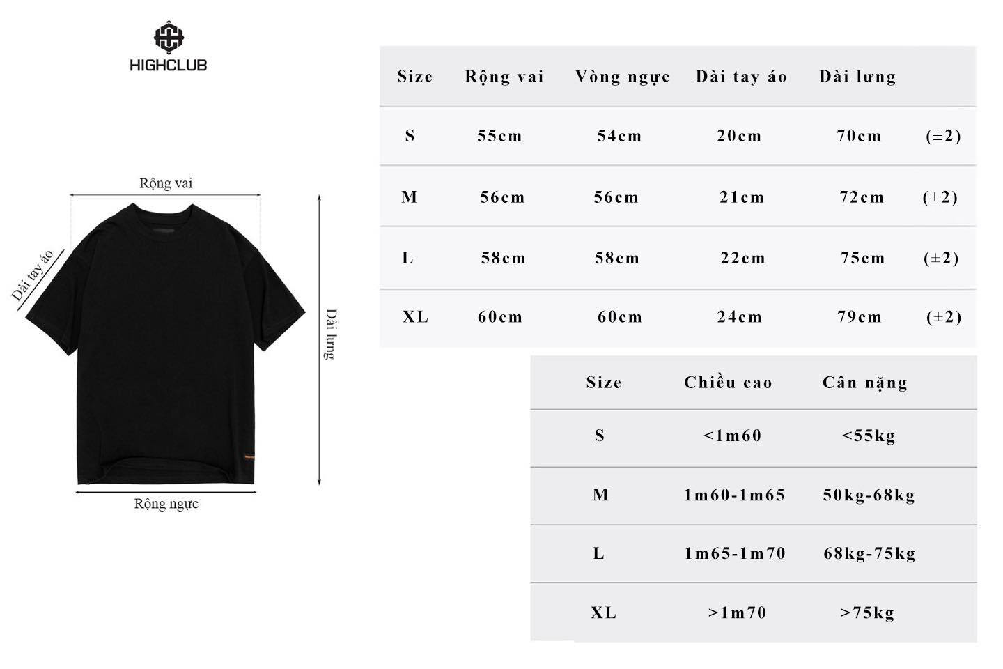 HIGHCLUB Cookie Tee - White