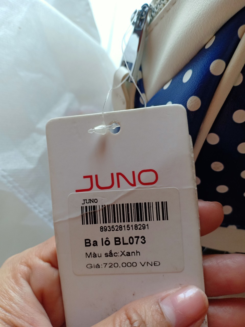 [HCM]BALO THỜI TRANG XANH BI JUNO - JUNOXANHBI