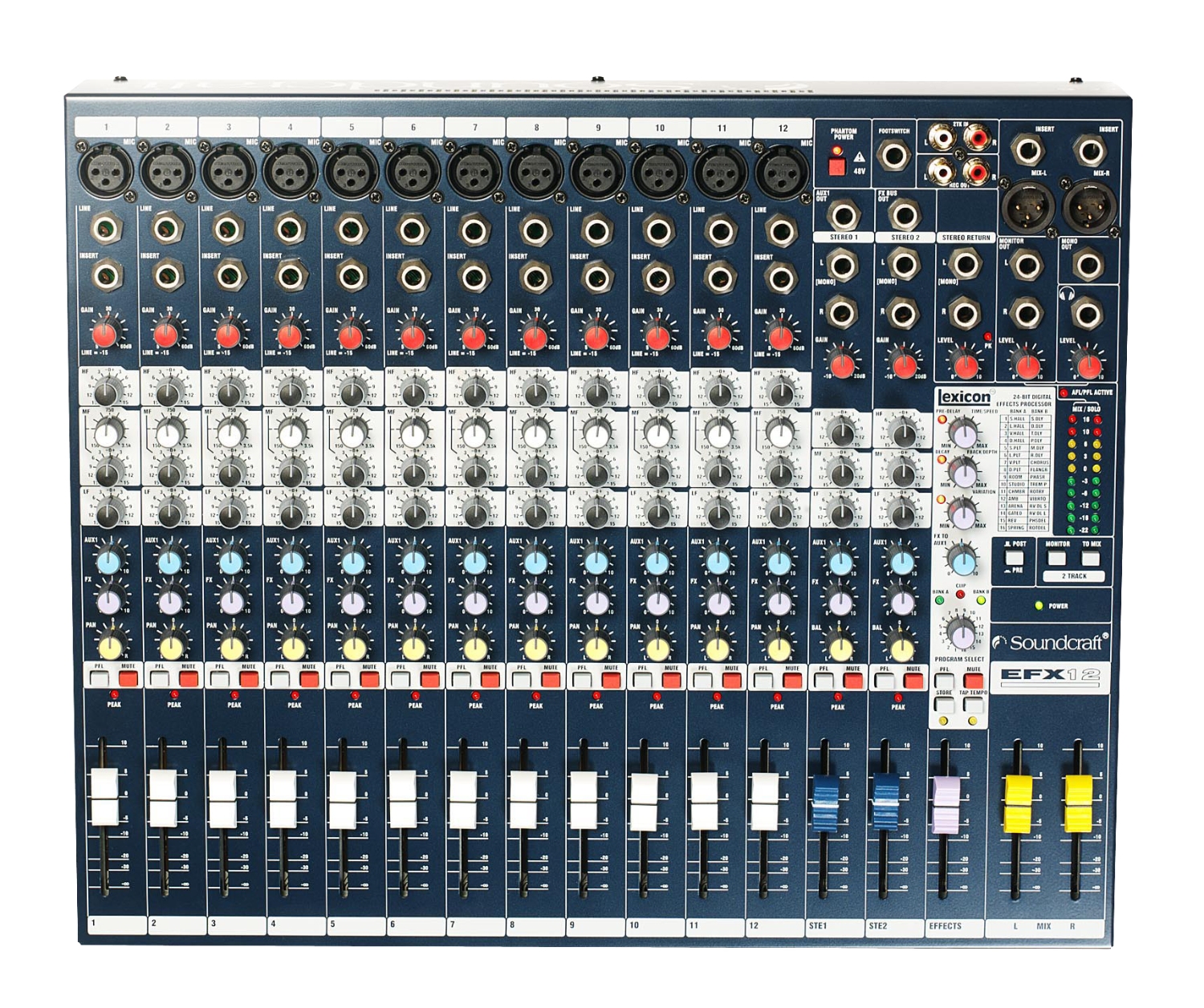 [HCM][Trả góp 0%]Bàn Mixer Soundcraft EFX16