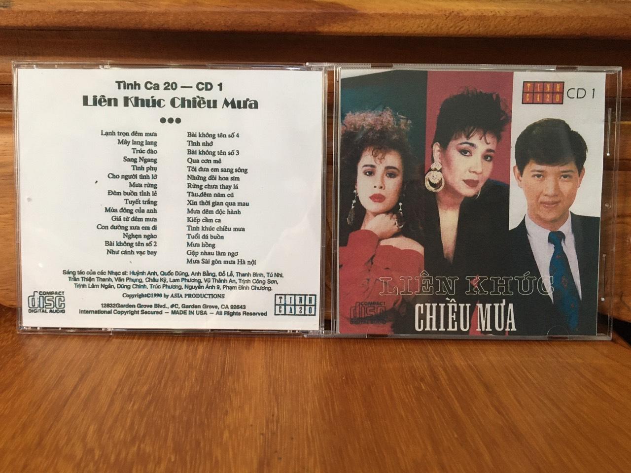 [MDCD] Bộ 5 Đĩa nhạc CD LIÊN KHÚC ASIA chọn lọc