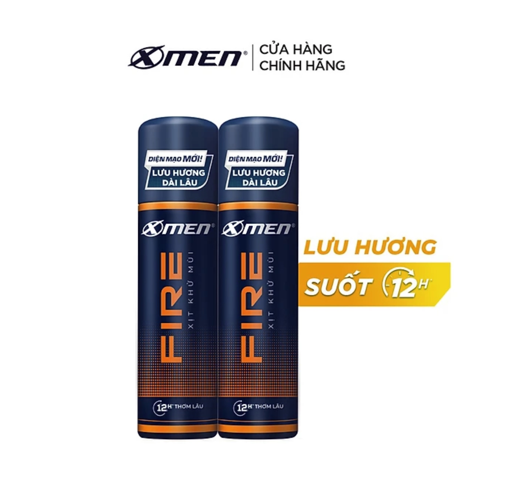Xịt khử mùi Xmen Fire 140ml