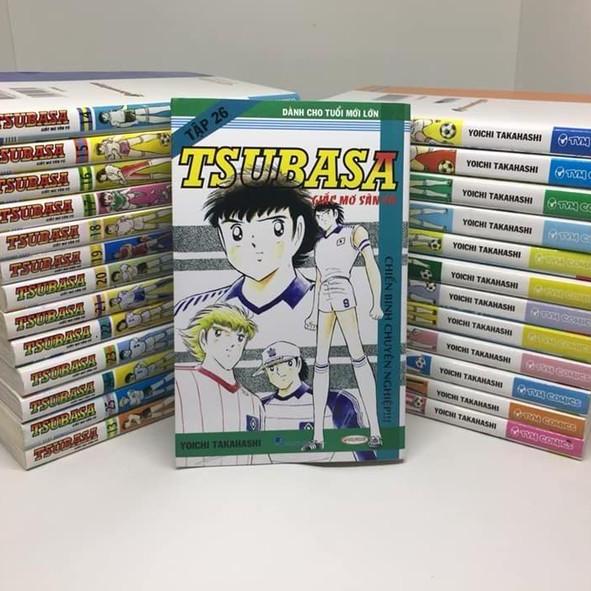 Trọn Bộ Truyện Tranh Tsubasa - Giấc Mơ Sân Cỏ - Full 26 Tập Đang Khuyến Mãi Trọn Bộ Truyện Tranh Tsubasa - Giấc Mơ Sân Cỏ - Full 26 Tập Đang Khuyến Mãi
