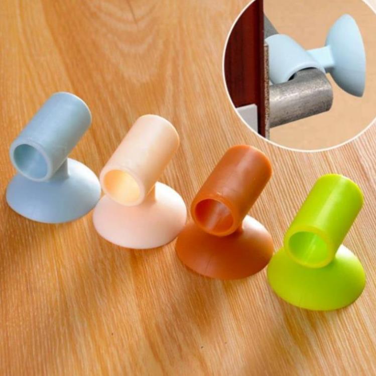 Dụng cụ hít giữ cửa silicon chống va đập