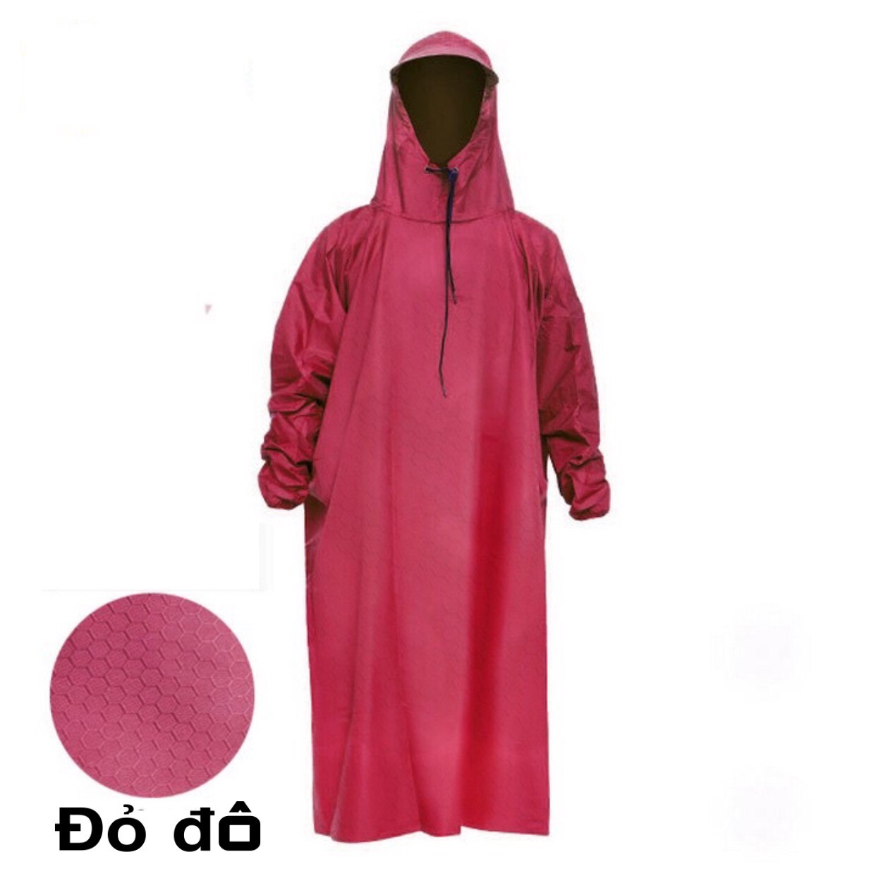 Áo mưa bít 2 bên da cá