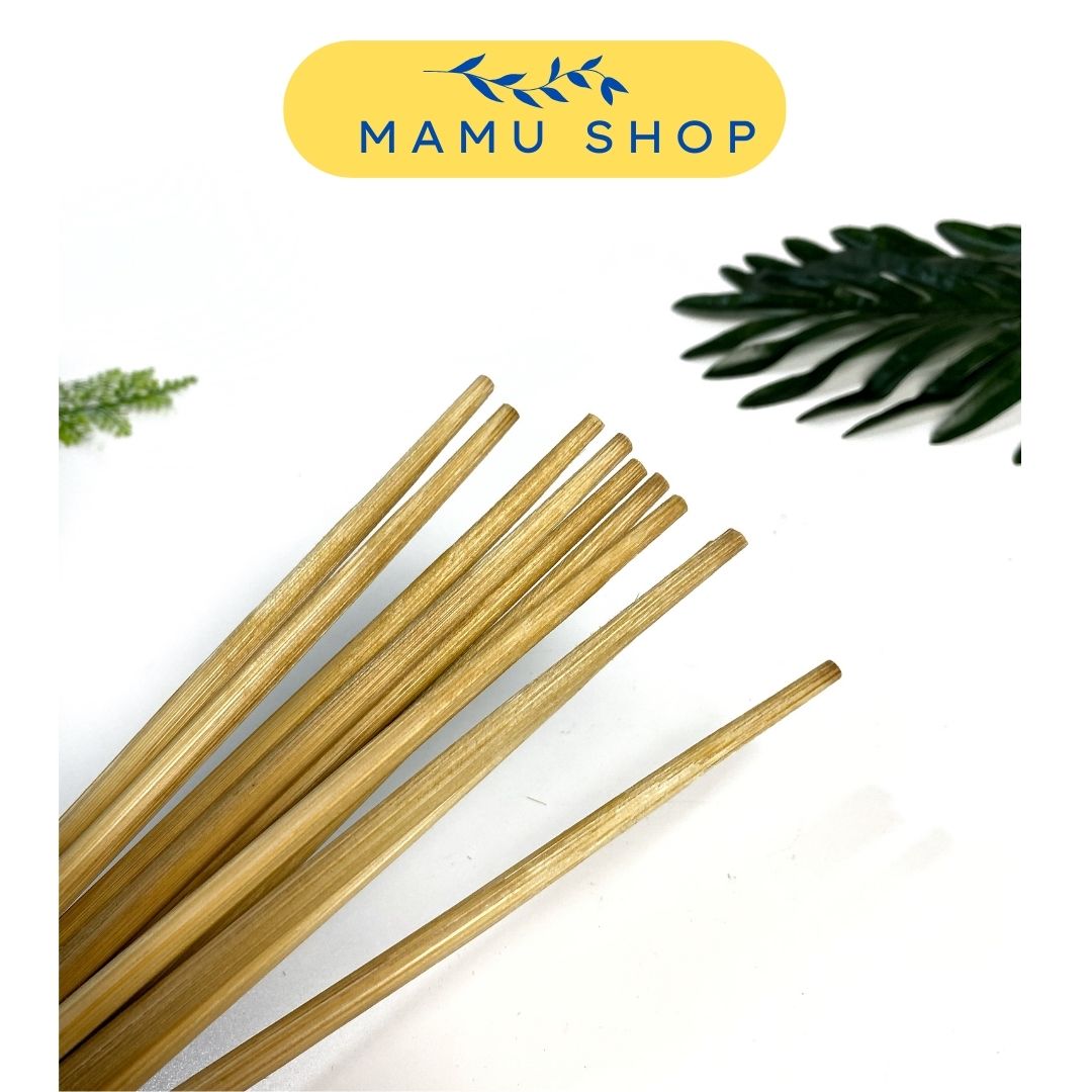 Đũa ăn cơm đũa gỗ tre thường Mamu shop M169