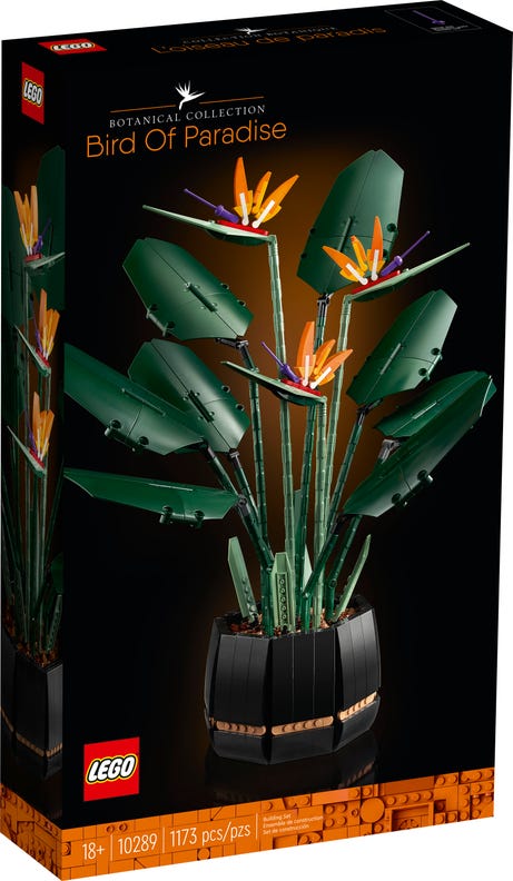 [BRICK4U] LEGO ICONS - 10289 - BIRD OF PARADISE