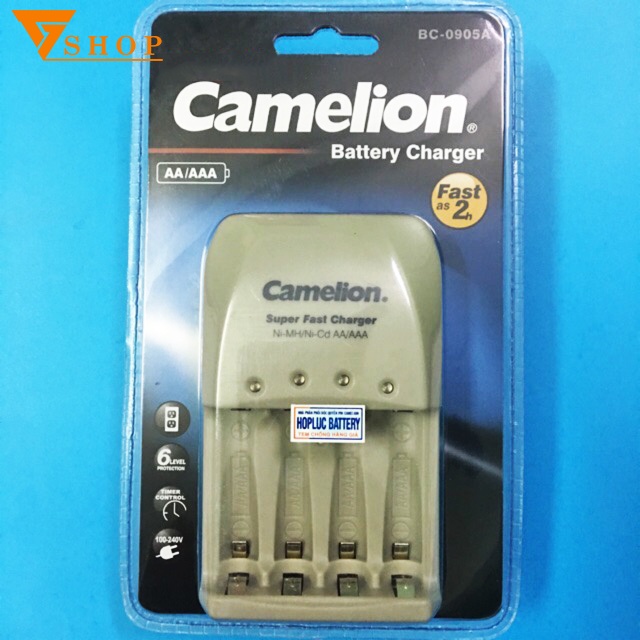 Máy sạc pin Camelion BC-0905A ( Máy sạc nhanh, tự ngắt )