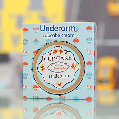 Kem Dưỡng Trắng, Phục Hồi Vùng Da Nách Little Baby Underarm CupCake Cream Plus Thái Lan 55g
