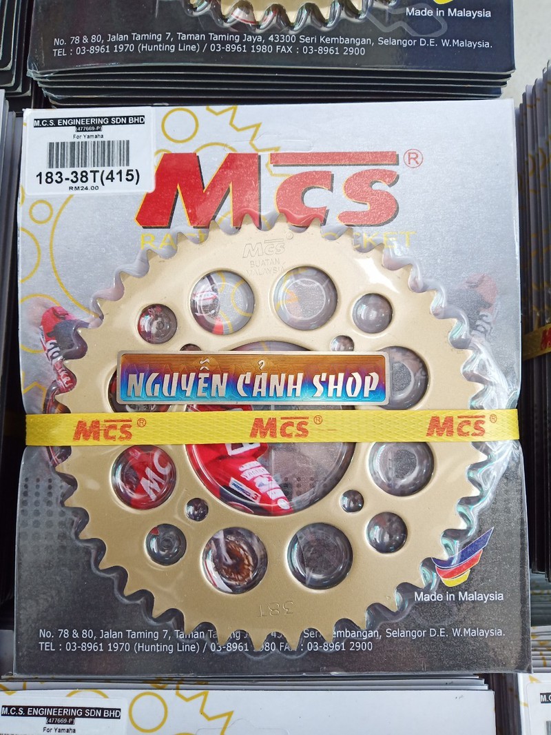 [HCM]dĩa  MCS 7 li cho wave, sirius, exciter, winner,