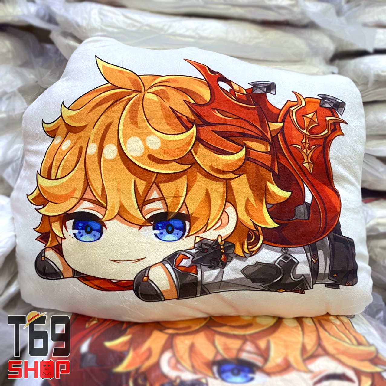 [26 mẫu] Gối nhồi bông nhân vật game Genshin Impact (In 2 mặt khác nhau) [T69 Shop]