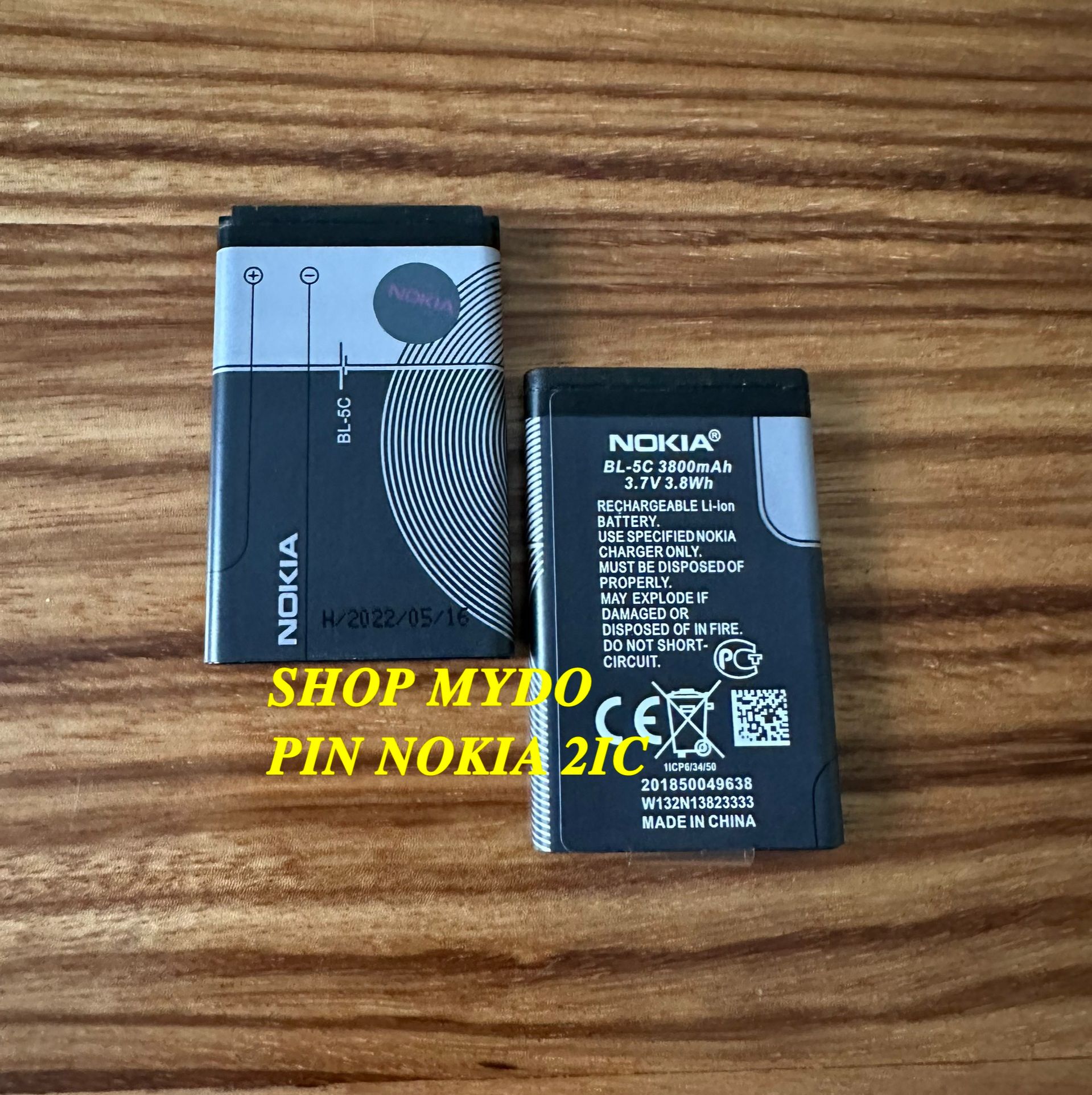 Pin Nokia BL-5C ,4C cho Nokia 1280 ,1110i ,1202 ,6300