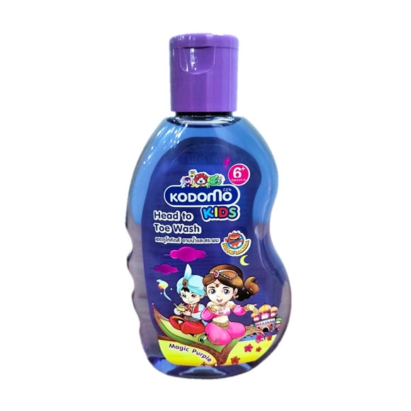 Dầu Tắm Gội Trẻ Em Kodomo 6+ Thái Lan - 200ml