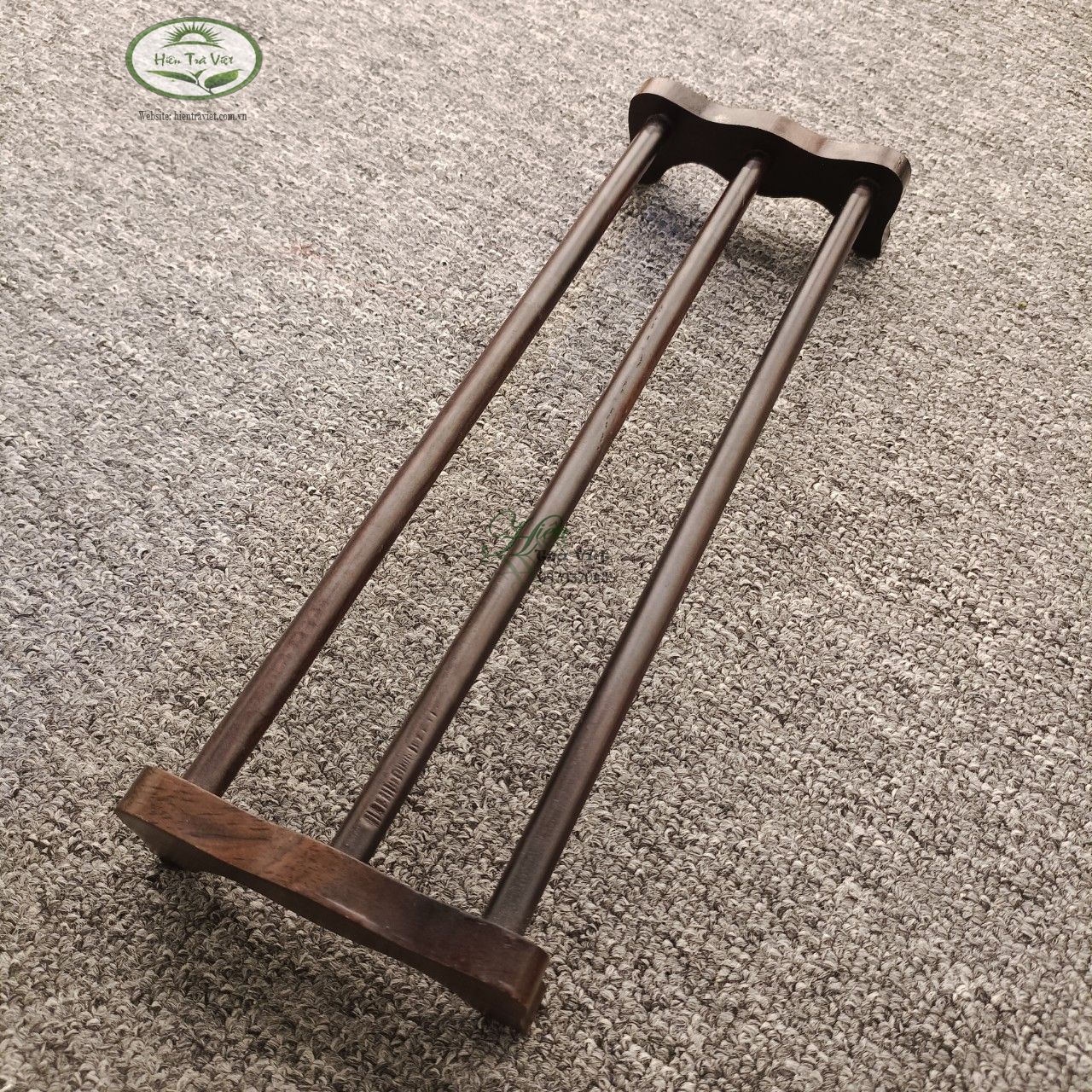 Gác chén trà gỗ - gác chén trà tre 3 kiểu dáng