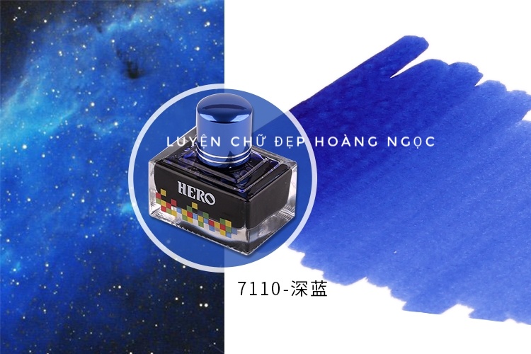 [HCM]Mực bút máy - Mực Hero 40ml