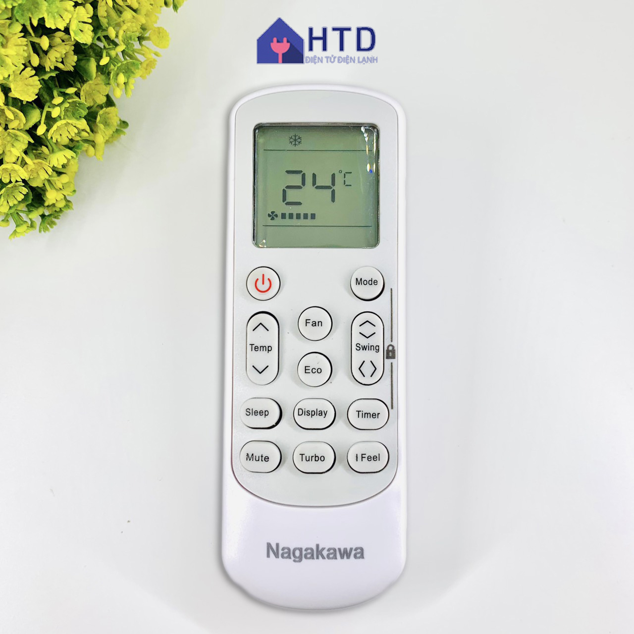 Remote điều hòa nagakawa loại mới - điều khiển máy lạnh nagakawa