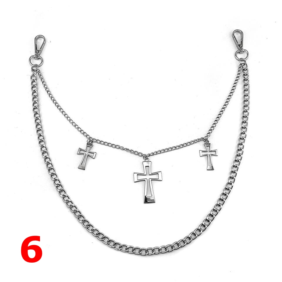 [Hoàn Tiền 15%] [HCM]Dây Xích Chain Móc Quần Unisex Nam Nữ