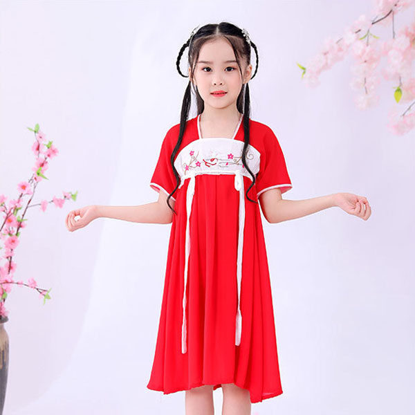 [thanh lý lẻ size] đầm tết bé gái