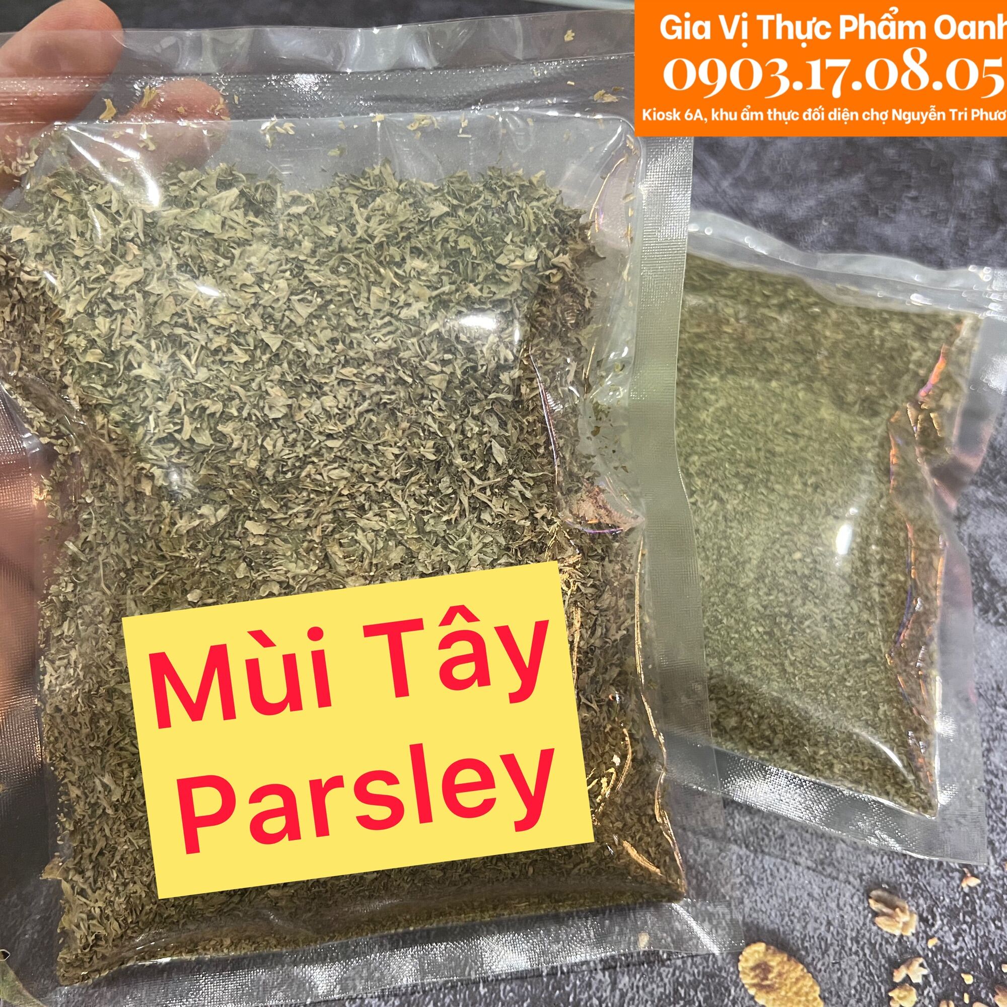 Dried parsley